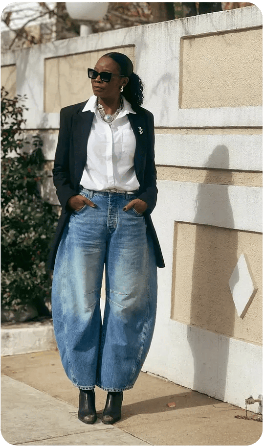 Last Day 47% OFF🔥Mid-Rise Barrel Jeans (BUY 2 Free Shipping)