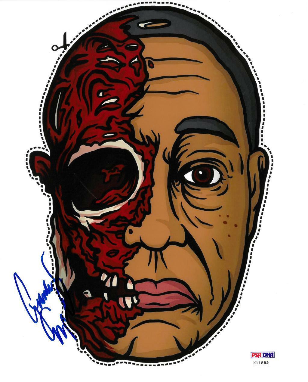 Giancarlo Esposito Signed Walking Dead Autographed 8x10 Photo Poster painting PSA/DNA #X11885