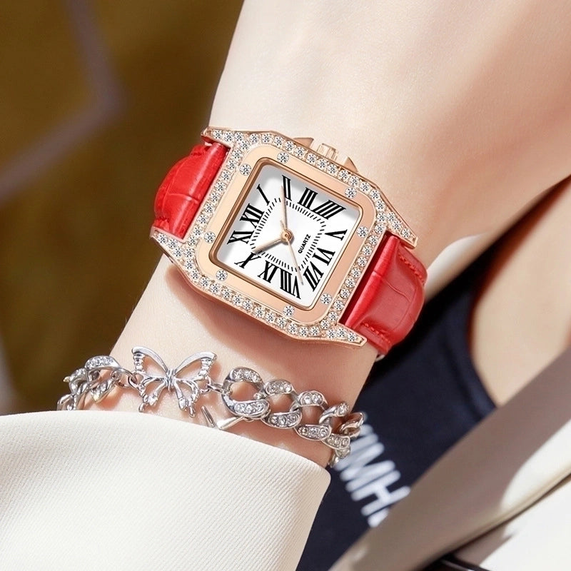 Lady Square Buckle Quartz Women’s Watches