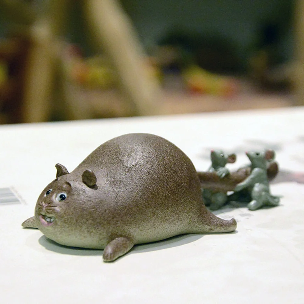 Everyday Collection Cute Animal figurine Fairy Garden Home Decoration Mini Cat Statuette Desktop Decor Girl gifts