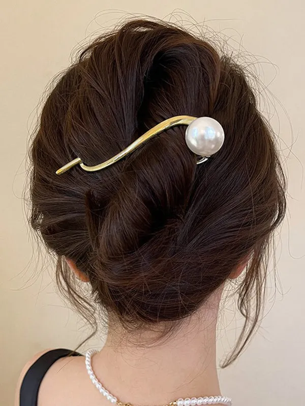 Geometric Hair Clips
