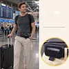 Ultra Thin Hidden Belt Wallet Anti Pickpocket Travel Waist Pouch