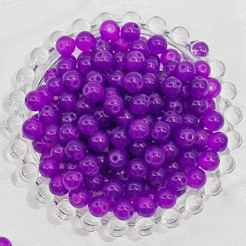 50 PCS/Package Diameter 4mm Diameter 6 Mm Glass Round Beads