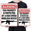 Shooting Warnings - Metal Tin Signs(8*12Inch/12*16Inch)