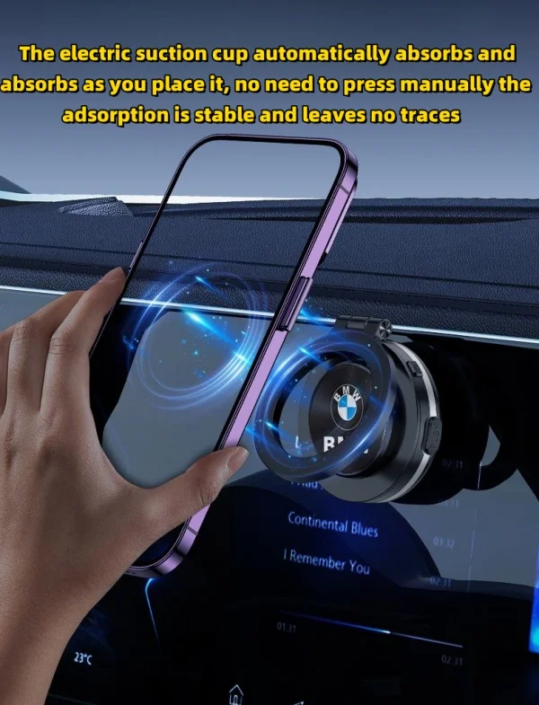 Electric Adsorption Magnetic Car Mount