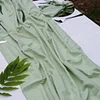 Water Blue Green Pink Purple Wedding Event Table Cloth Runner