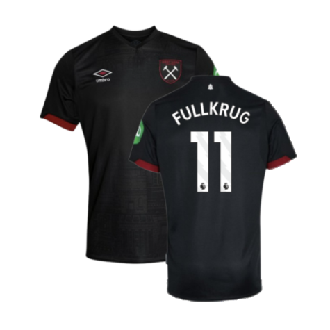 West Ham United Niclas Füllkrug 11 Away Trikot 2024-2025