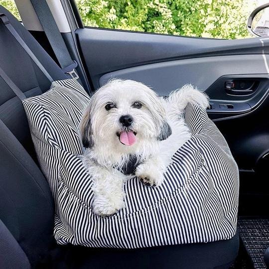Portable and Plush Car Seat For Dogs