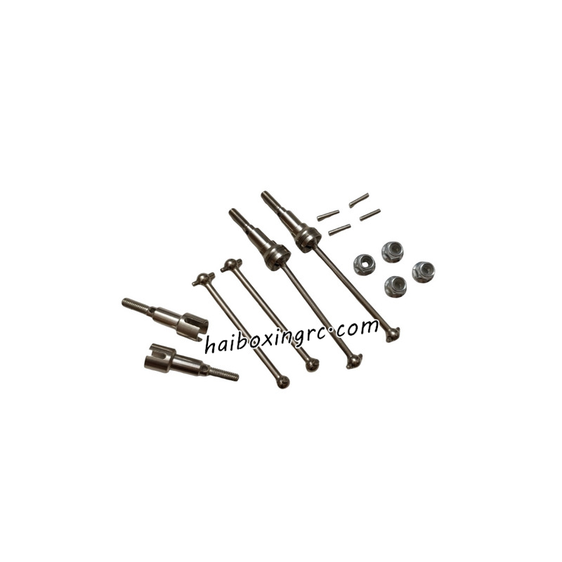 HBX 2105A Brushless RC Car Parts Metal Drive Shaft Set M16105 M16106 M16107