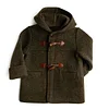 Kid Baby Boy Wool Explosions Retro Horn Buckle Coats