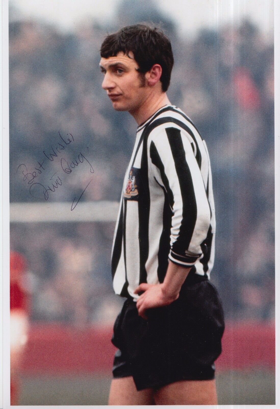 David Craig Hand Signed Newcastle United 12x8 Photo Poster painting.