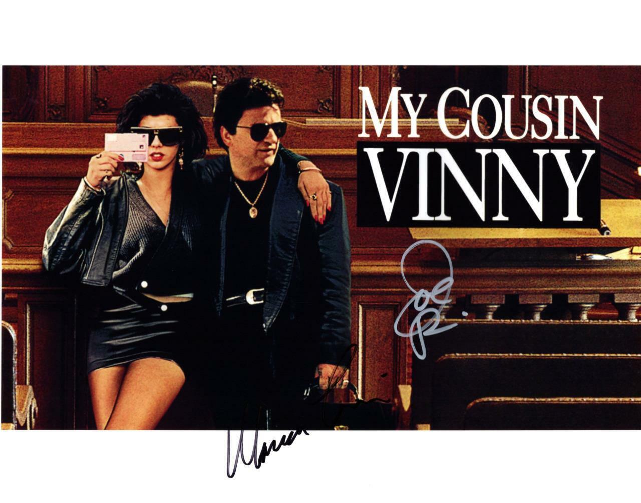 Marisa Tomei Joe Pesci autographed 11x14 Picture signed Photo Poster painting and COA