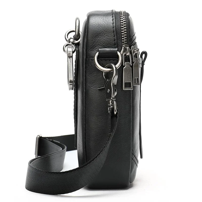 High Quality Multifunctional Belt Bag Casual Leather Crossbody Bag