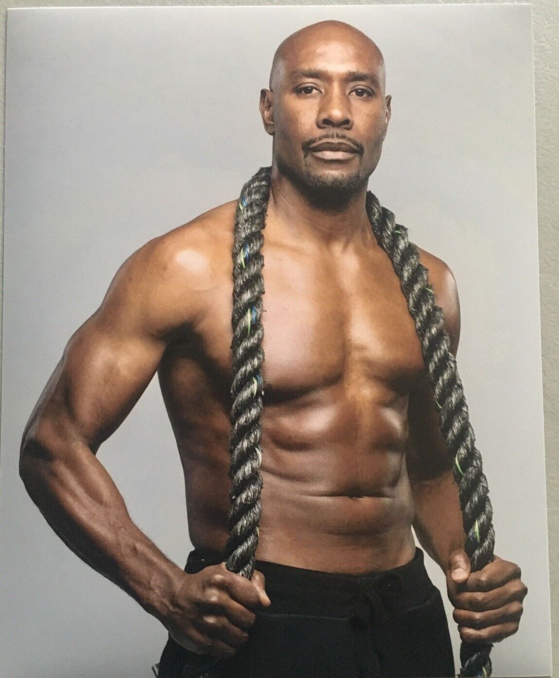 Morris Chestnut 8x10 Photo Poster painting Print .Sexy Shirtless 8 x 10 Color Photo Poster paintinggraph