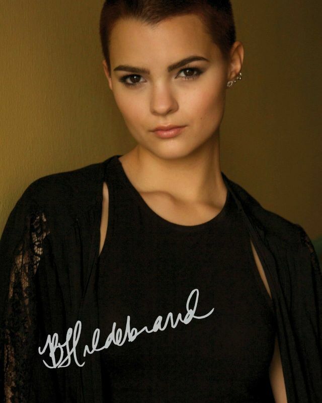 Brianna Hildebrand Autograph Signed Photo Poster painting Print