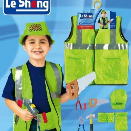 Children's Engineer Halloween Costume Uniform-elleschic