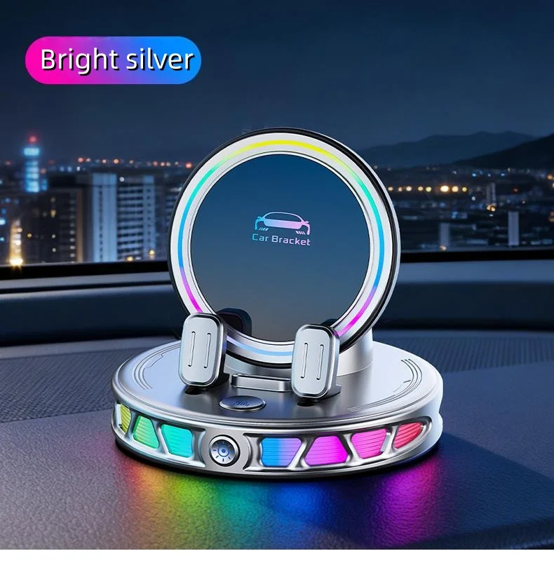 Customized car electric phone holder, new wireless charging, anti-shake dashboard navigation holder