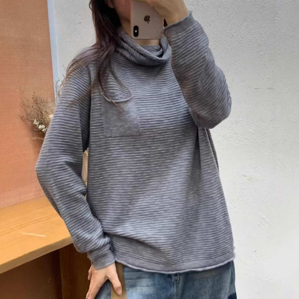 Chicfifth Sweater Women Winter Long Sleeve High Quality Autumn Vintage Top Knitted Cardigan