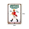 Johnnie Walker Whiskey - Metal Tin Signs(8*12Inch/12*16Inch) - Bar