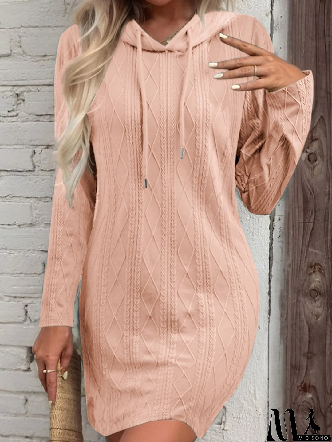 MidiSono - Casual and Fashionable winter Dress