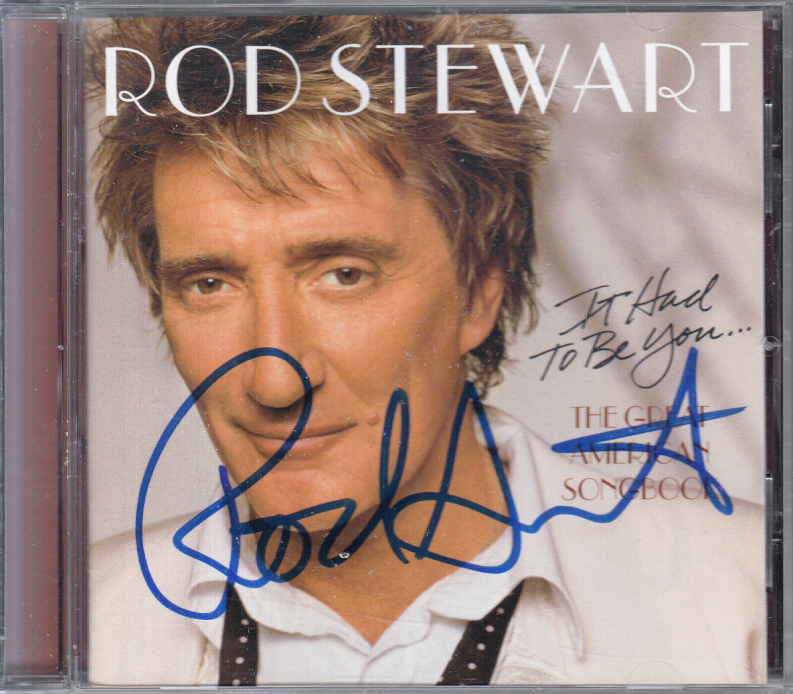 Rod Stewart It Had To Be You Autograph Signed Music CD