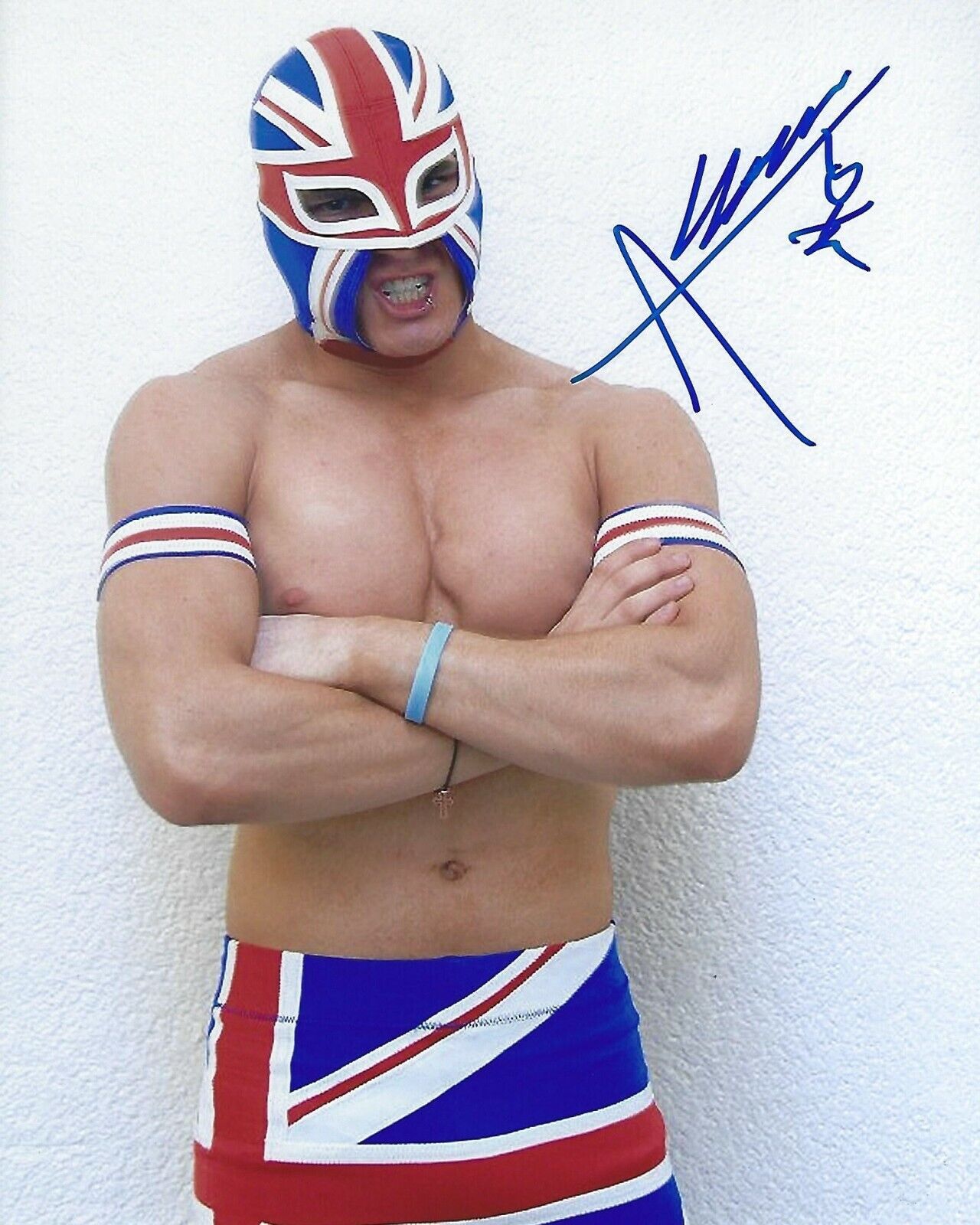 Australian Suicide Signed 8x10 Photo Poster painting AAA Lucha Libre Pro Wrestling Autograph 4