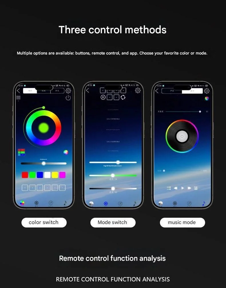 Car dashboard ambient light strip modification