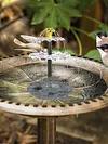 3 Tiered 3.5W Fountain Pump Multifunction Solar Bird Bath Fountain for Bird Bath