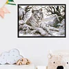 Tiger-14CT Stamped Cross Stitch Kit(51*36cm)