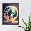 Diamond Painting-DIY Full Round Drill Moon