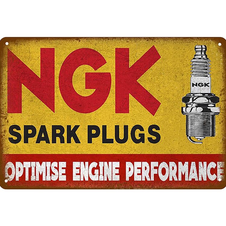 Ngk Spark Plug - Vintage Tin Signs/Wooden Signs - 8*12Inch/12*16Inch