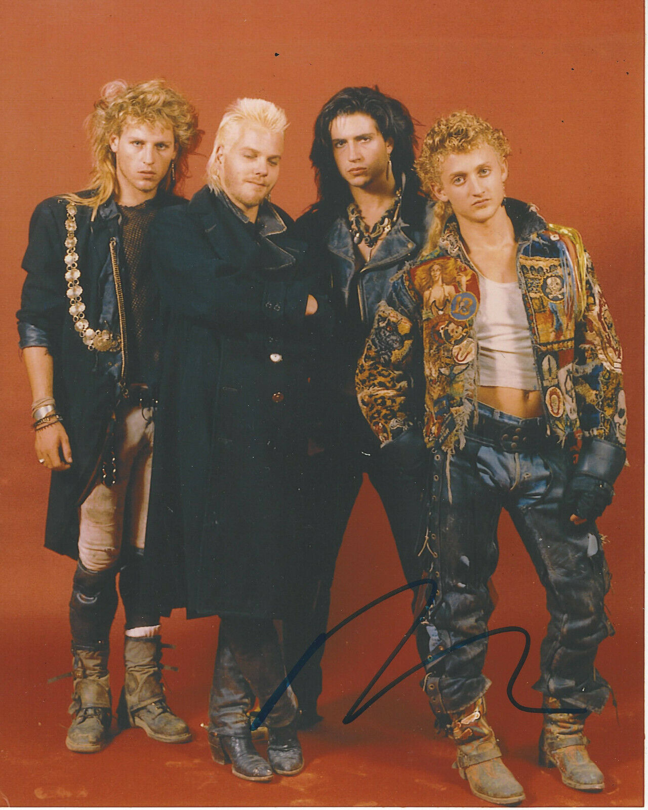 ALEX WINTER SIGNED AUTHENTIC 'THE LOST BOYS' 8x10 Photo Poster painting 2 w/COA FREAKED ACTOR