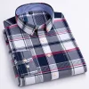 New style cotton anti-wrinkle casual stand collar long sleeve shirt