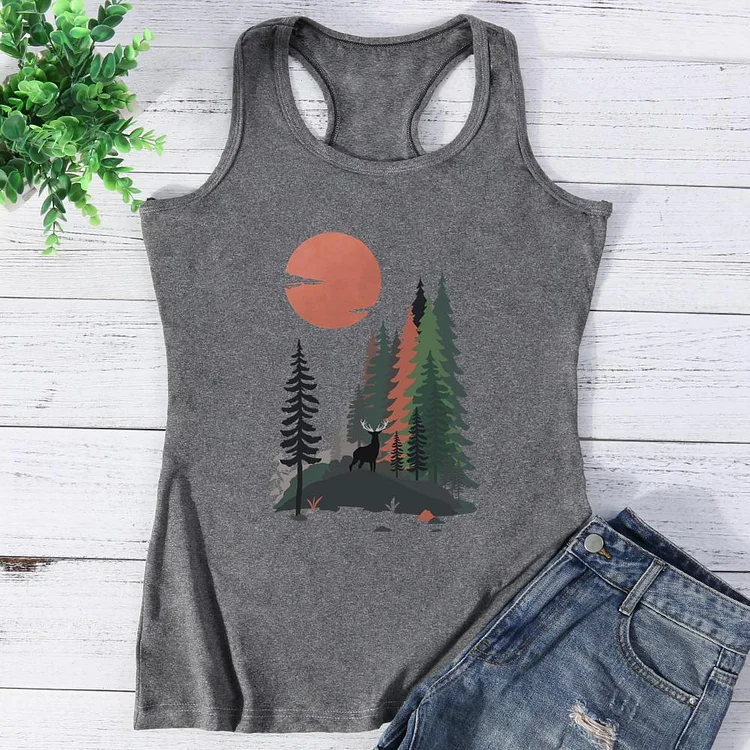 Hiking Landscape Vest Top-Annaletters