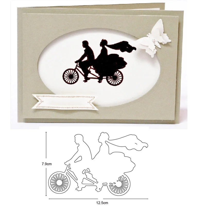 Metal Cutting Dies For Scrapbooking Embossing Die Hollow Oval Frame Cut Dies DIY Paper Cards Craft Stencils