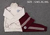 25/26 Ajax Beige long zipper  Training Jacket Set