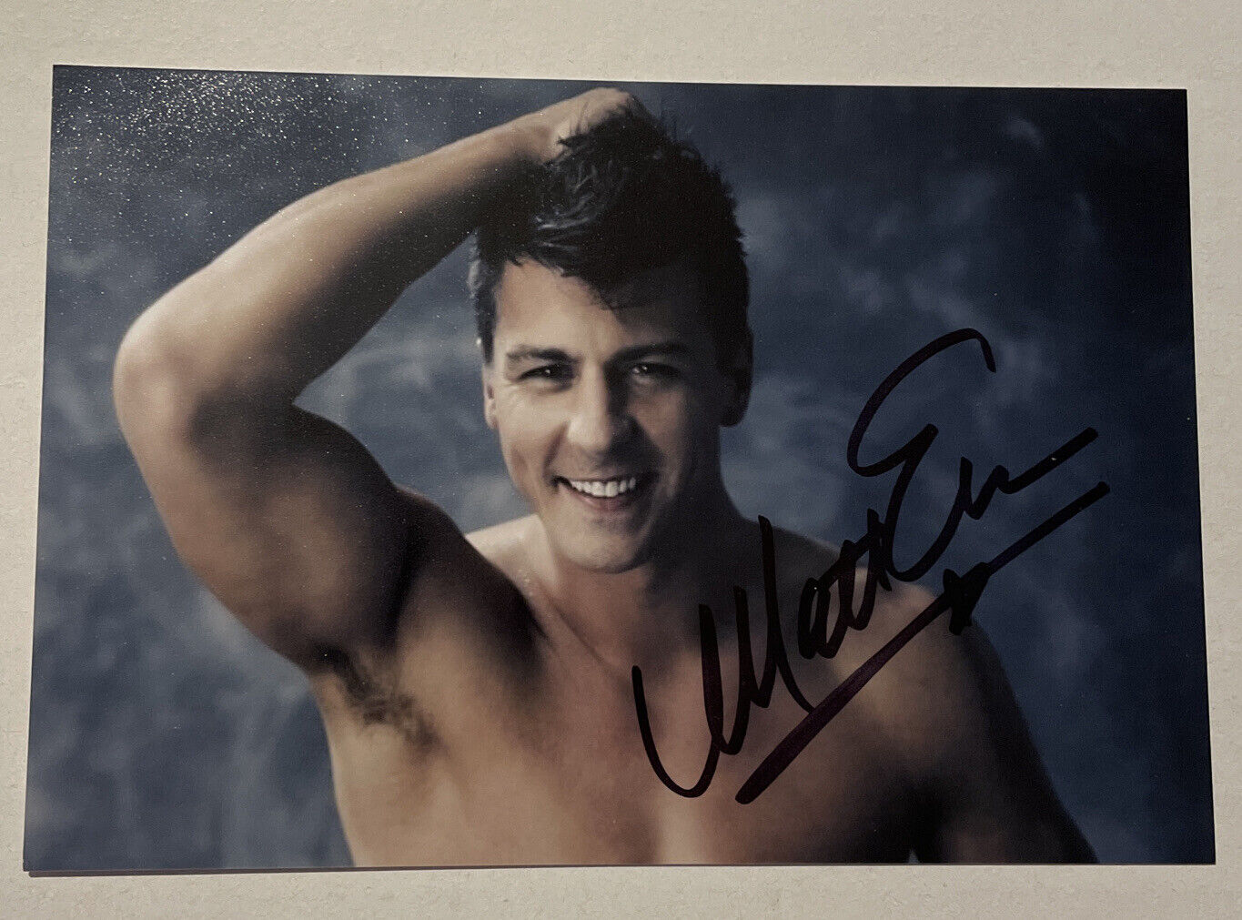 DANCING ON ICE: MATT EVERS HAND SIGNED 6x4 Photo Poster painting AUTOGRAPH PRO DANCER TV ITV