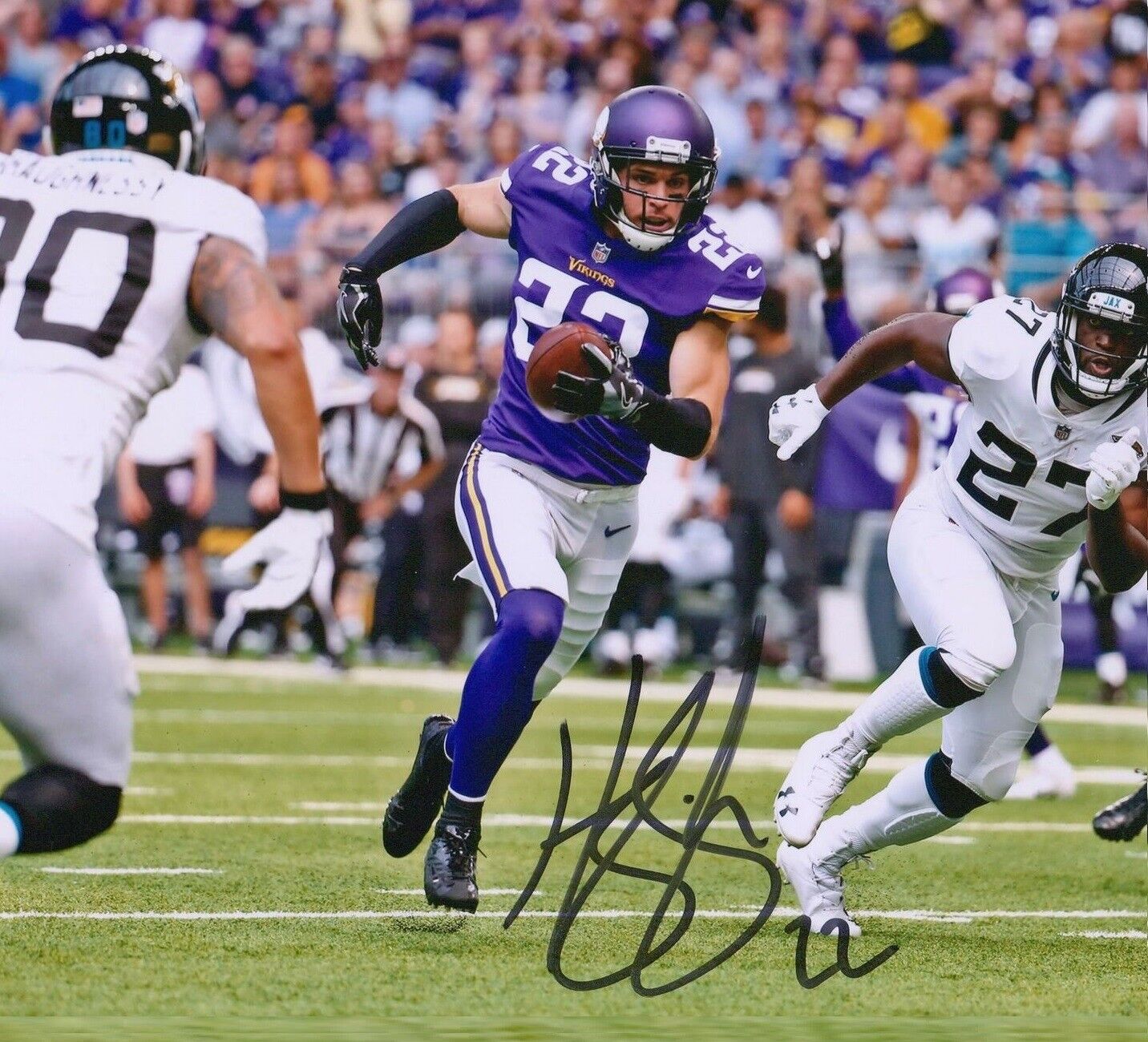 Harrison Smith Autographed Signed 8x10 Photo Poster painting ( Vikings ) REPRINT