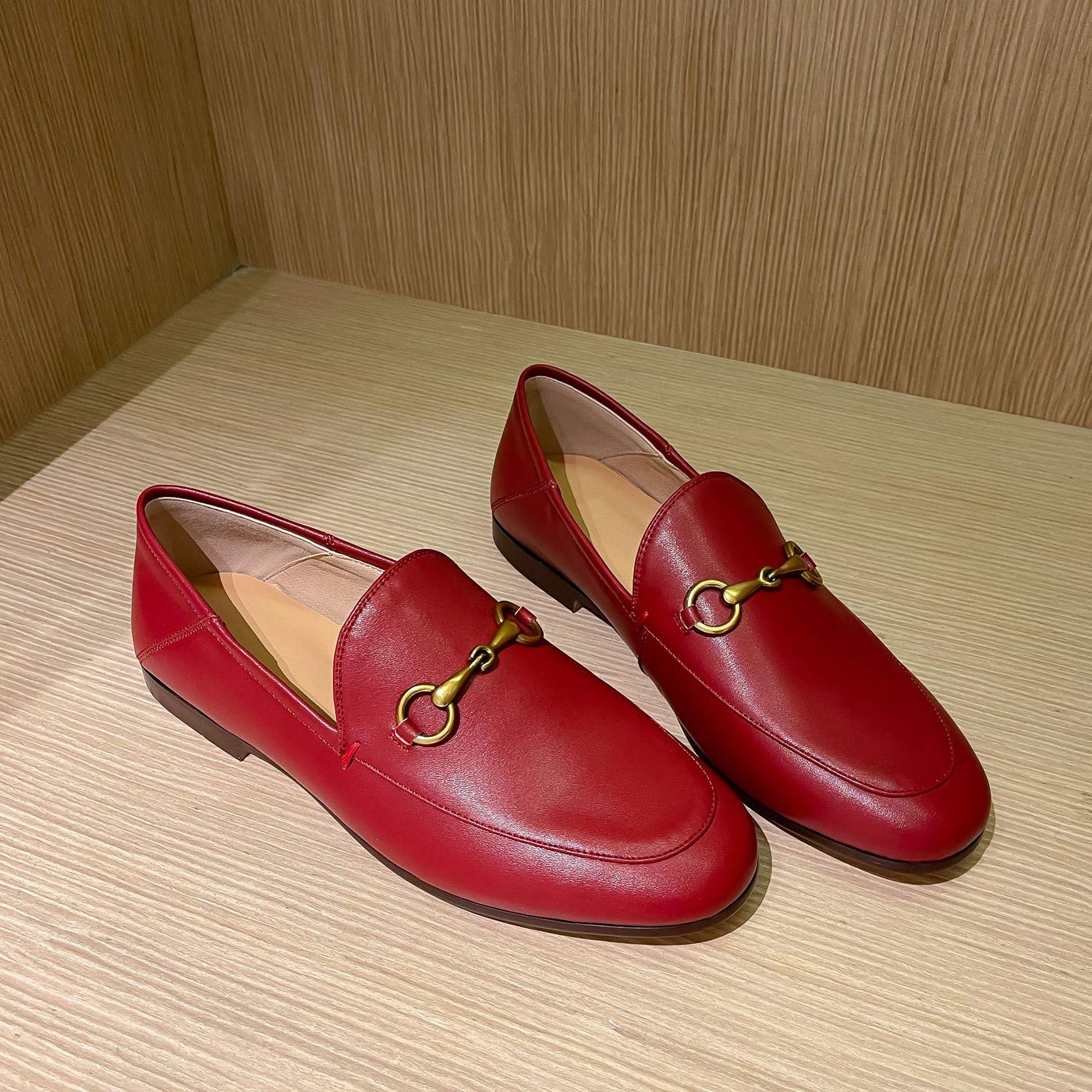 Women's Loafers Low Heel Flats Lady Work Mules Shoes-vocosishoes