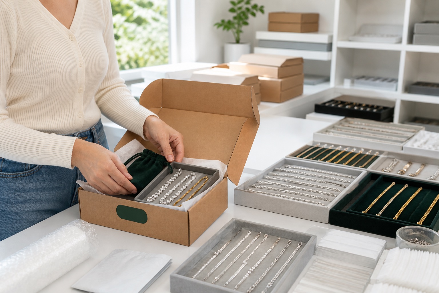 LEKANI jewelry wholesale order fulfillment in San Diego