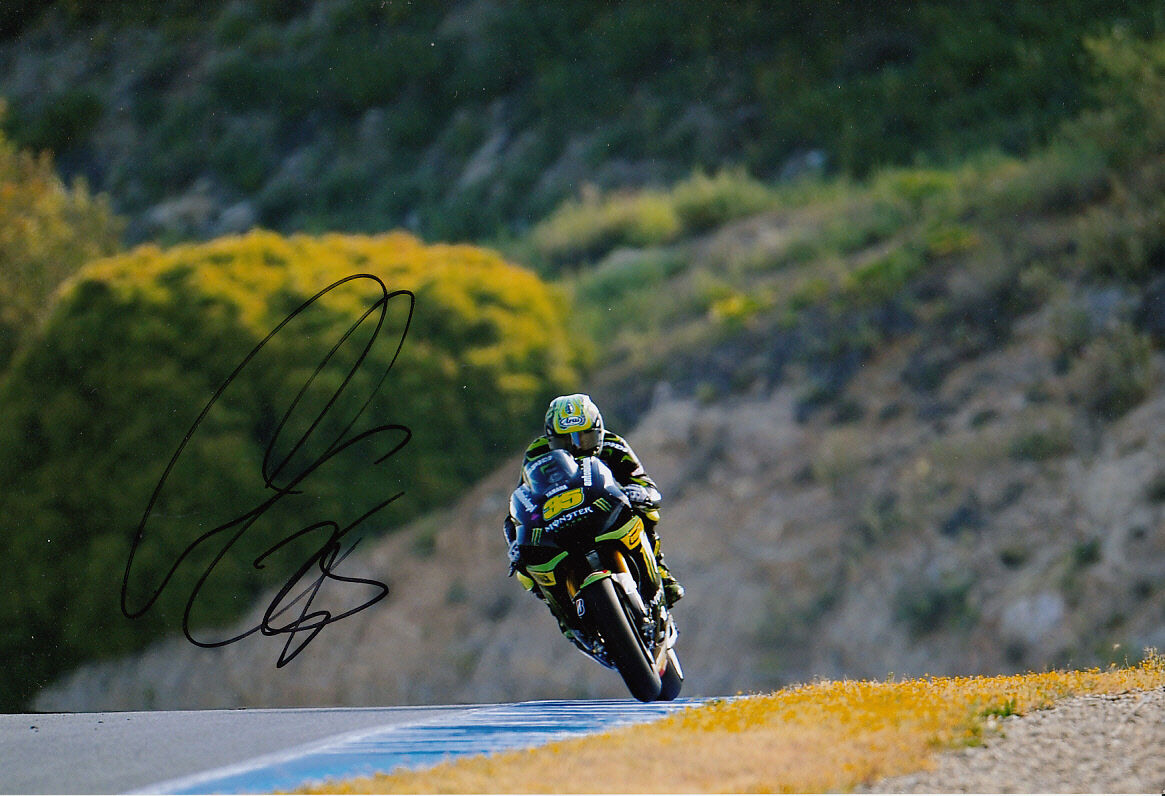 Cal Crutchlow MotoGP Hand Signed Monster Yamaha Tech 3 Photo Poster painting 12x8 2013 7.