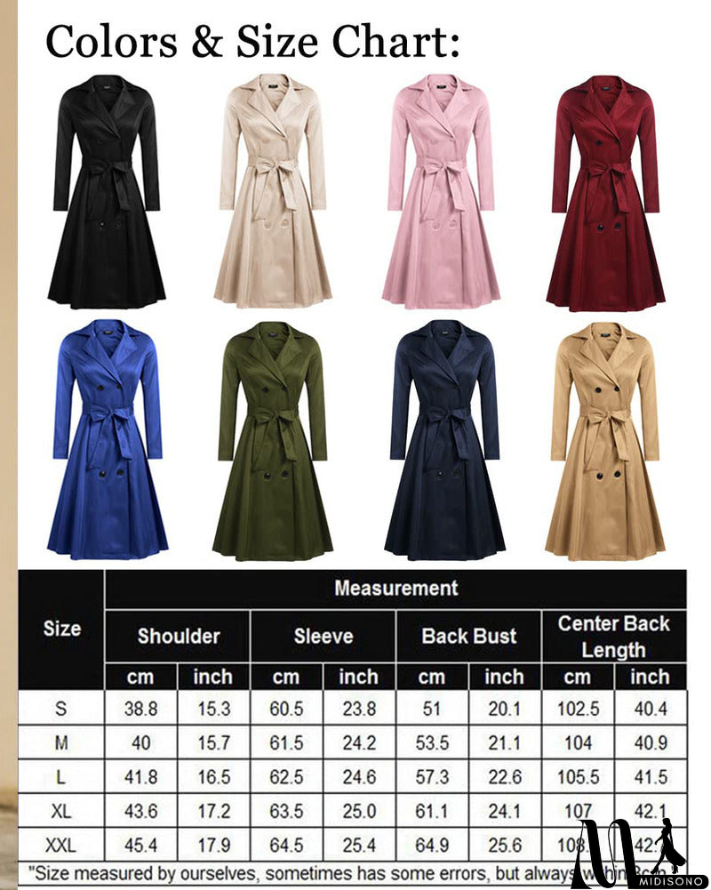 MidiSono - Casual and Comfortable winter Coat