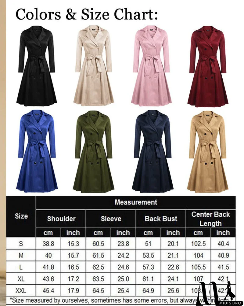 MidiSono - Casual and Comfortable winter Coat