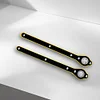2 Pack Tire Wheel Handle Repair Tool Tire Wheel Lug Wrench for Car SUV Sedan Van