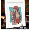 A3 & 4K Size Sasaki & Tayama Decorative Painting - Smoking Behind the Supermarket with You - HuangGua Studio