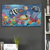 Tropical Fish-14CT Stamped Cross Stitch 61*34cm/24.02*13.39in (Big Size) tapestrymarket