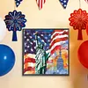 Liberty glory full diy 5d square drill diamond painting art gem art pour adultes/d&eacute;butants id&eacute;e cadeau d&eacute;coration murale maison diamond dots paintings arts picture arts 13,78x13,78in