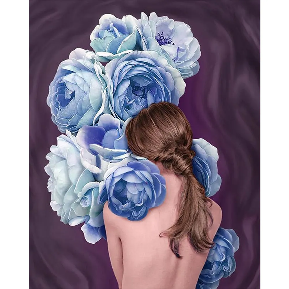 DIY Paint By Number 40*50cm - Flower Personification