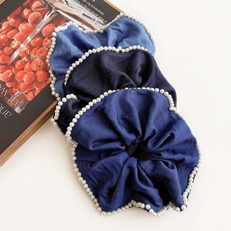 Women’s Minimalist Classic Style Solid Color Cloth Hair Tie