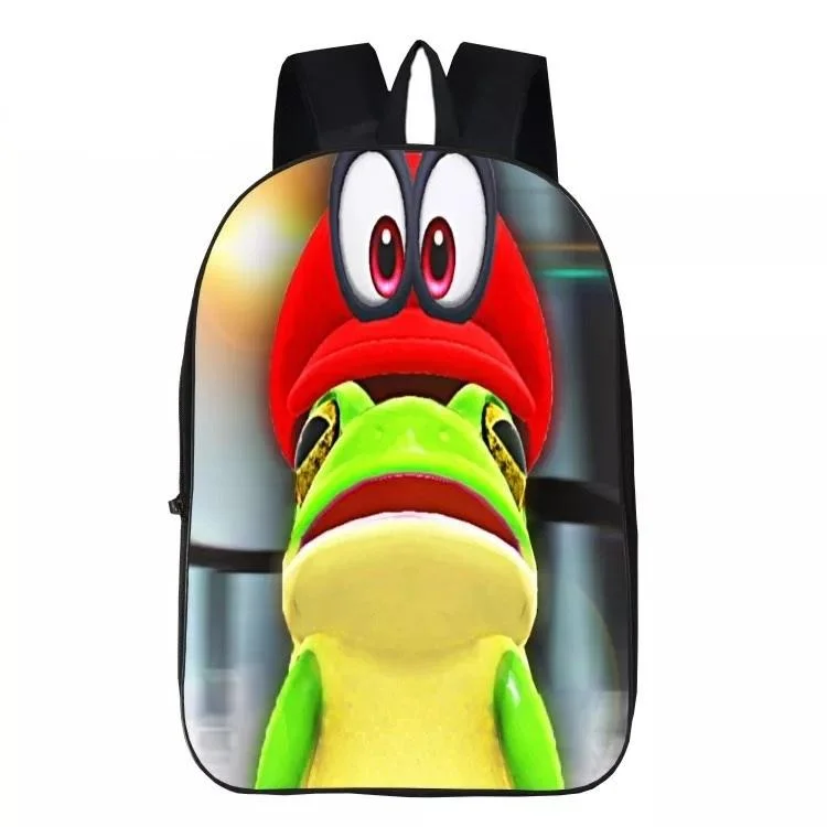 Mayoulove Game Super Mario #11 Backpack School Sports Bag-Mayoulove